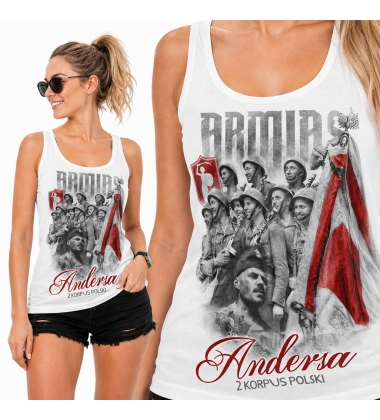 DAMSKI TANK TOP - ARMIA ANDERSA